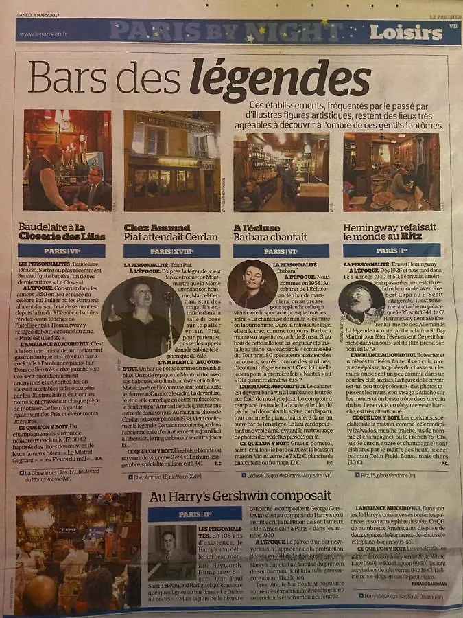 **  Gry hotel de Clermont París Francia